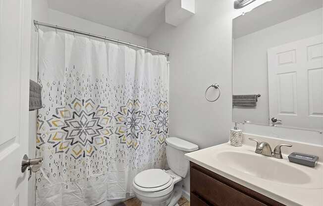 bathroom in townhome