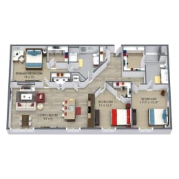 3 beds, 2 baths, 1,504 sqft, $3,318
