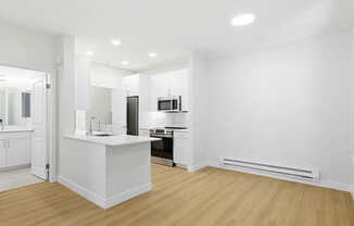 Kitchen with Stainless Steel Appliances