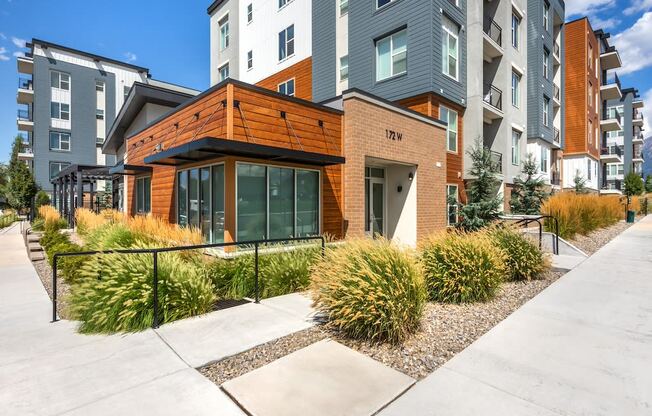 Exterior View of Arcadia Apartments