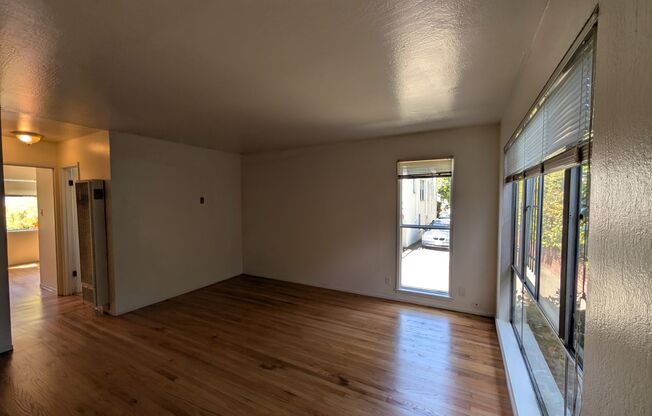 2 bedroom 1 Bath, lower unit, located between Allston Way and Addison St