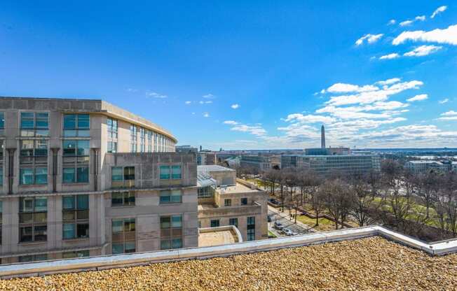 Rooftop view at The York and Potomac Park, Washington, DC