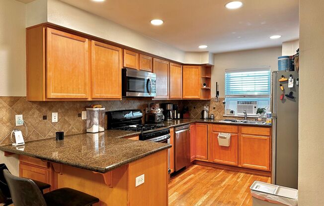 Modern 3BR | 2.5BA Townhome with Private Terrace & Balcony