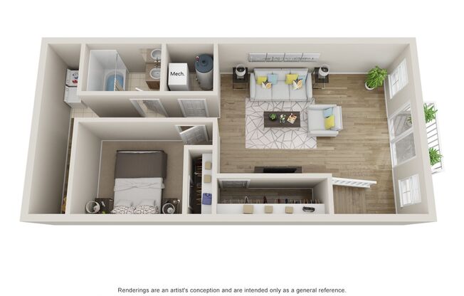 3 beds, 3.5 baths, 2,700 sqft, $2,025, Unit 802