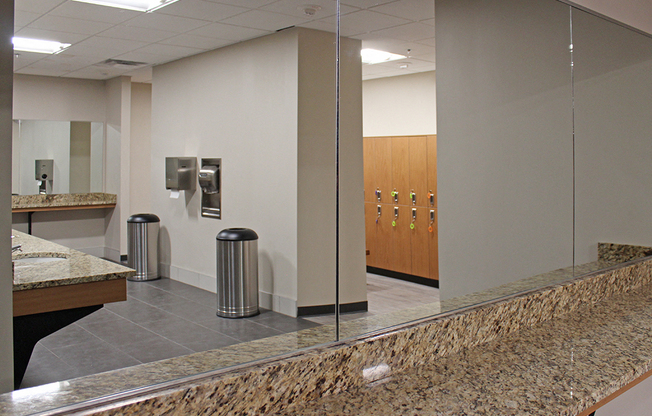 Locker Room at Residences at Halle, Cleveland, 44113