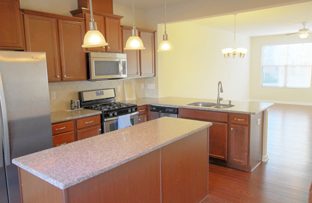 2 Bedroom, 2.5 Bath Townhome in Thompson Ridge with new LVP flooring downstairs.