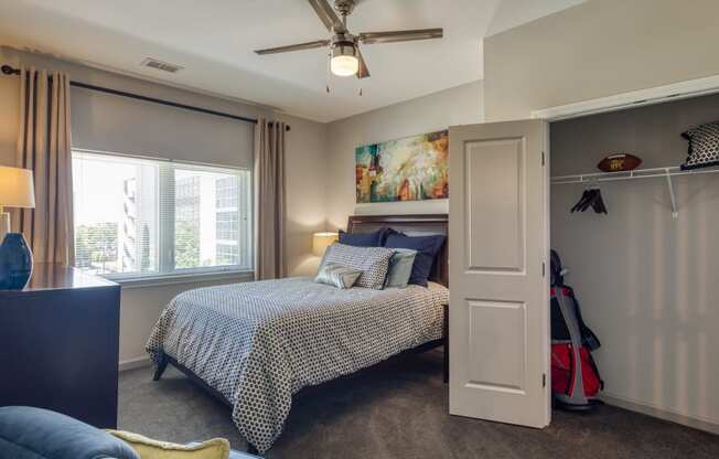 Closet at Apartments in Downtown Newport News