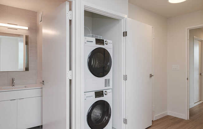 In-home Washer and Dryer