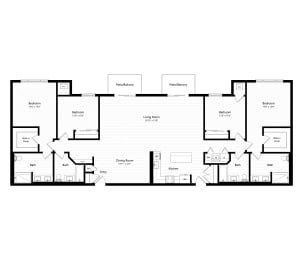 4 beds, 4 baths, 2,402 sqft, $4,815