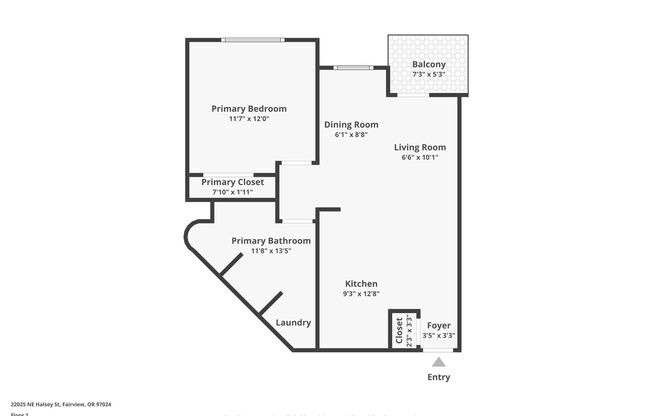 1 bed, 1 bath, 655 sqft, $1,395, Unit 210