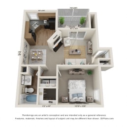  Floor Plan Palmetto - Classic