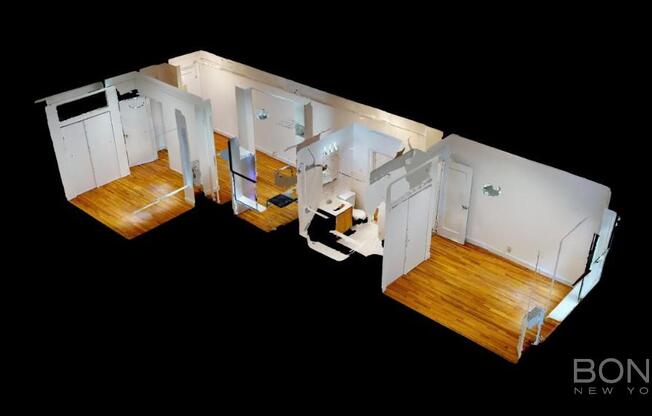 2 beds, 1 bath, $4,250, Unit 307