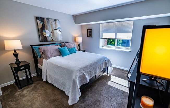 Laurel Village Apartments 1BD Bedroom 003