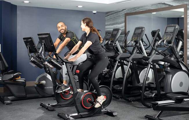 Cardio Machines In Gym at One500, Teaneck, 07666