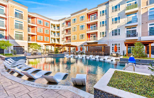 Waterford Market Apartments Pool Apartments in Frisco, TX