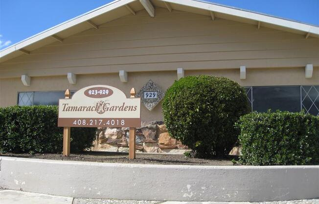 Welcome to Tamarack Gardens! Located in the heart of Sunnyvale
