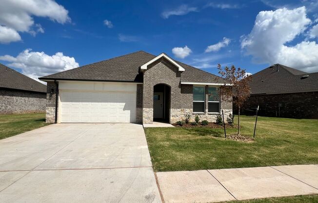 Brand New 4 Bedroom 3 Bath Home with Flex Room in Mustang Schools