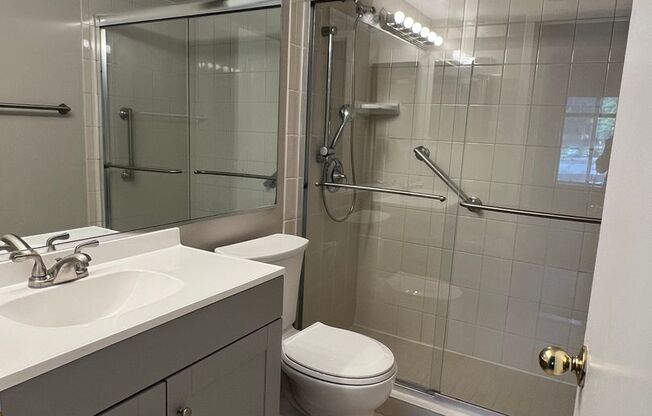 Beautiful and spacious 2 BR 2FB condo in gated community