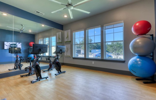 The Ridley apartments in Jacksonville, FL photo of fitness center