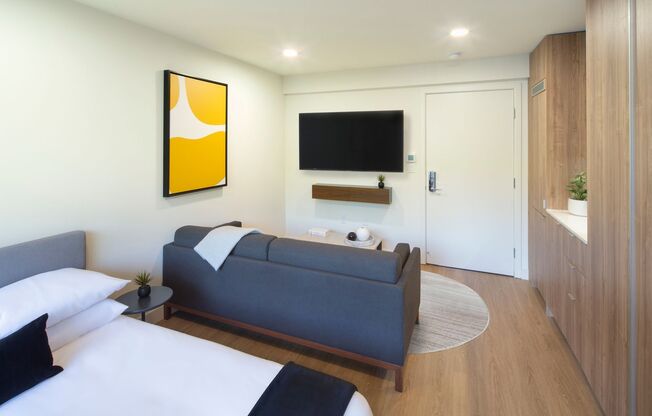 Studio, 1 bath, 155 sqft, $1,295, Unit 204B