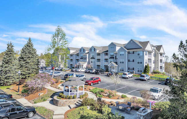 Gazebo at the Ledges Apartment.
