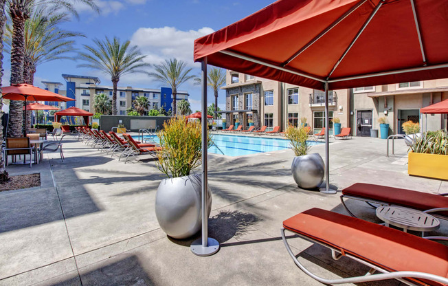 take a dip in our resort style swimming pool
