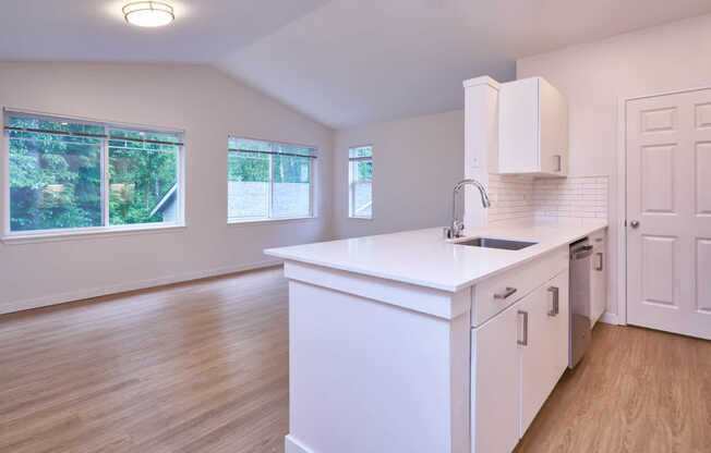 Kitchen with Stainless Steel Appliances