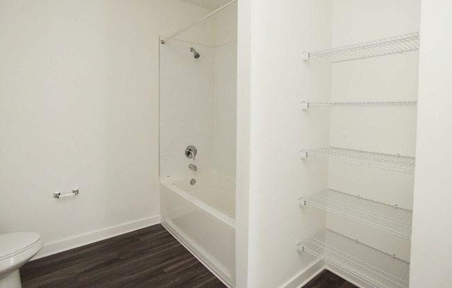 Bathroom With Hard Surface Flooring