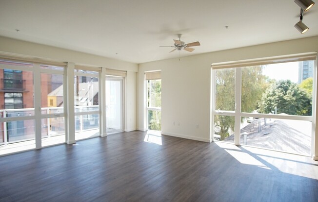 Modern & Sleek Corner 2-Bedroom w/ WD & Balcony!