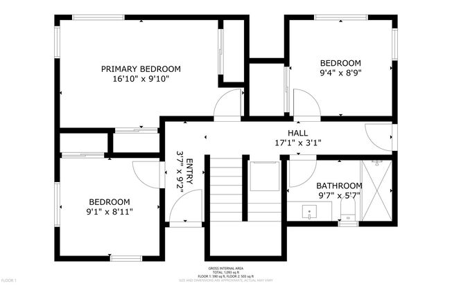 4 beds, 2 baths, $6,150, Unit 6226 Pontiac St