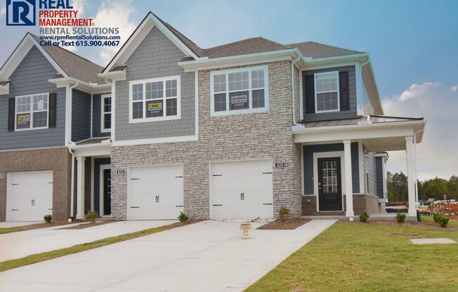 Brand new Townhome in Murfreesboro! Attached garage!