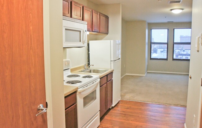 Studio, 1 bath, 402 sqft, $675, Unit 420