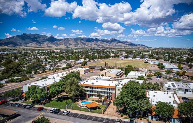Community Aerial View at Sky Island Apartments in Sierra Vista Arizona