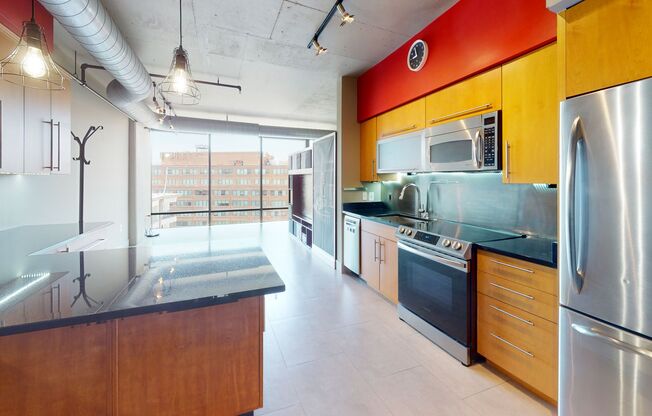 Modern & Sleek One Bedroom Plus Office/Den Apartment W/Views, Two Parking Spaces,  Two Bathrooms, Pets Welcomed, & Much More