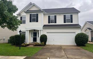 Spacious 3 Bed/ 2.5 Bath Home in Charlotte - 2 Car Garage - Gas Fireplace - Oversized Back Deck - Flat Yard - Community Pool