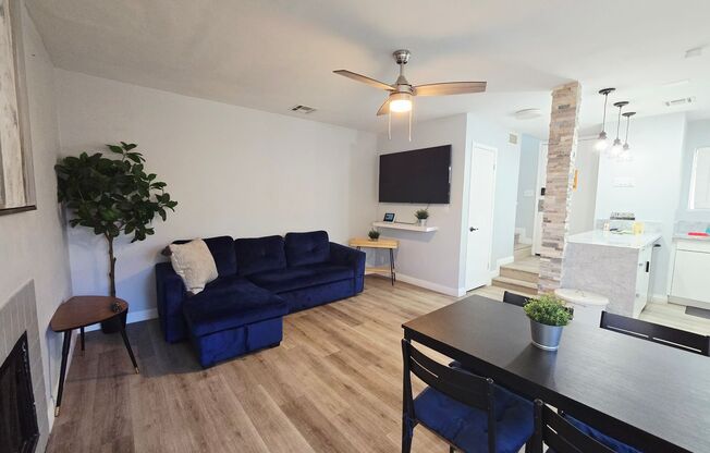 Fully Furnished 2-Bedroom Townhouse Near the Strip, UNLV & Airport