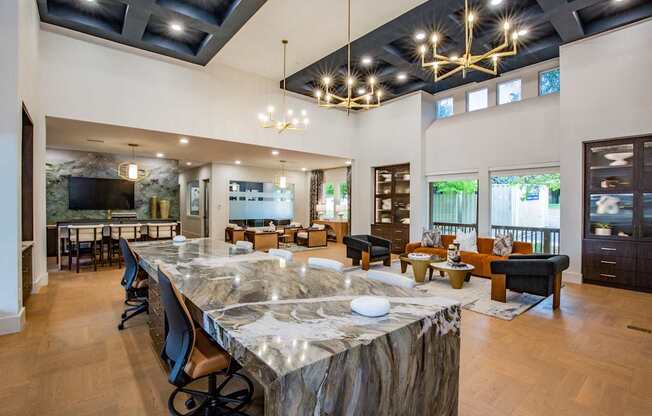 Clubhouse Lounge at Apartments for Rent in Thornton on Washington St