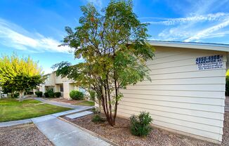 Great 3 bedroom and 1.5 bath townhouse with a small yard and 2 car garage.