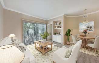 Living Room at Sedona Springs, Texas 78749
