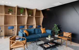 Living Area With Work Spaces at 829 Garfield, Jersey City, 07305