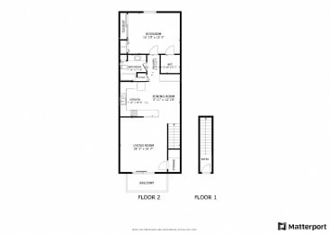 1 bed, 1 bath, 1,000 sqft, $1,249
