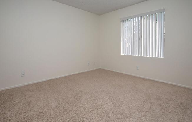 carpeted bedroom