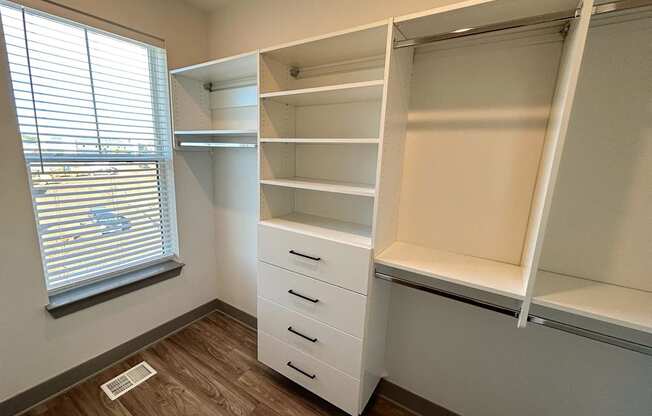 Living Area With Cupboards at Meridian at CityPlace, Minnesota