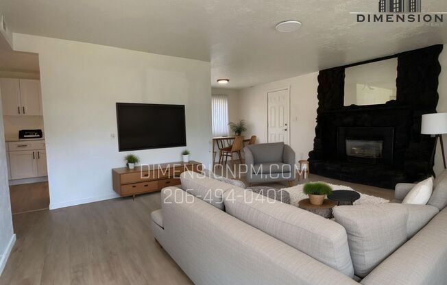 Modern 3-Bed, 1-Bath Home in Federal Way