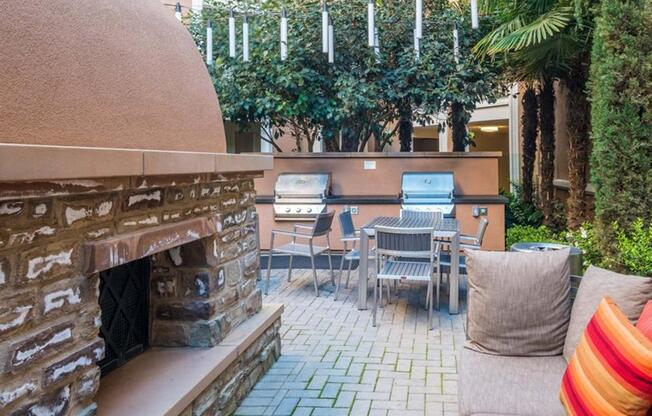 Pool And Spa with Fireside Lounge