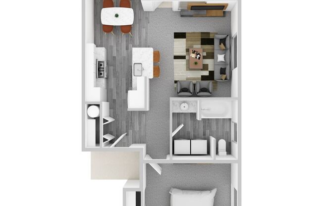 1 bed, 1 bath, 728 sqft, $1,425, Unit 192-120