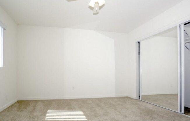 Carpeted Bedroom at Park Apartments, Norwalk, 90650