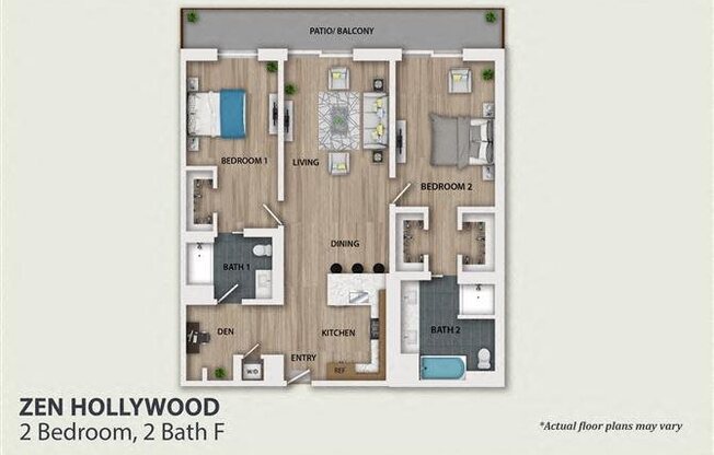 2 beds, 2 baths, 1,643 sqft, $6,625