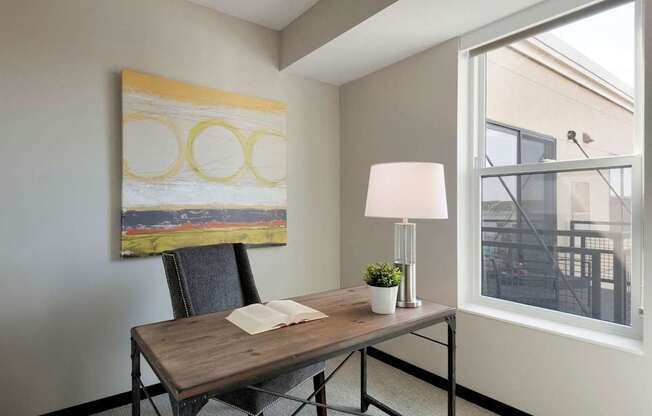 Separate Study Area at The Shoreham, St. Louis Park, 55416