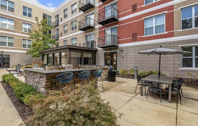 Outdoor Grill Station at Avant at the Arboretum Apartments in Lisle, IL 60532